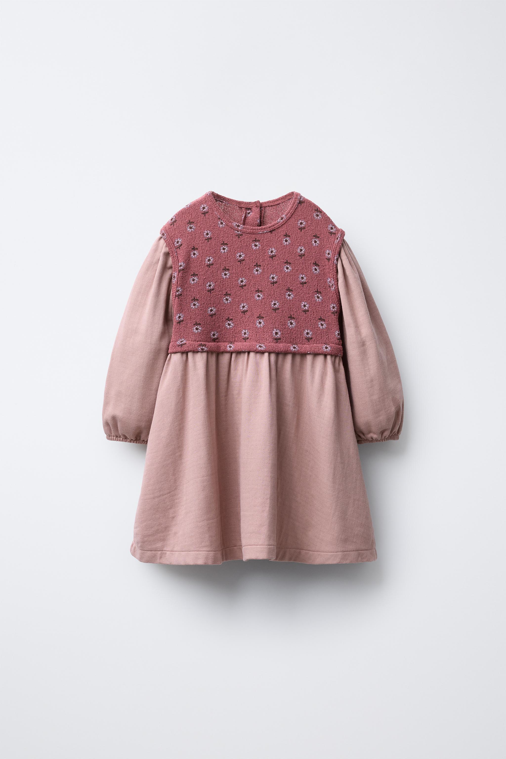 COMBINATION PRINTED DRESS